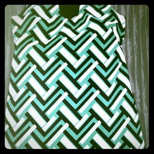 Jessica Howard Color Block Sleeveless Midi (JC)